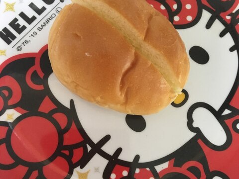 バターロールで☆りんごジャムロールパン (^○^)